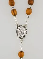 Olive Wood Rosary -5mm Beads