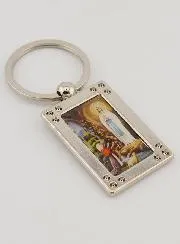 Our Lady of Lourdes Key Chain