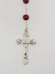 Children's Pink Mother of Pearl Rosary