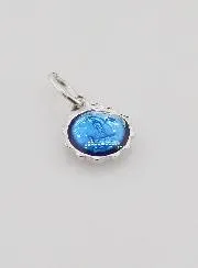 Virgin Mary Medal - Blue