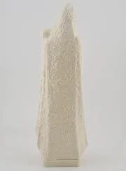 Virgin Mary with Cloak Ivory Look Statue