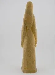 Virgin Mary with Standing Baby Jesus Statue - Granite Look