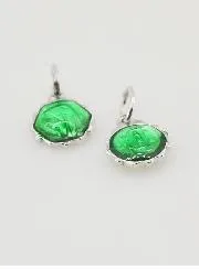 Virgin Mary Medal 0,8 cm - Green