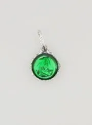 Virgin Mary Medal 0,8 cm - Green