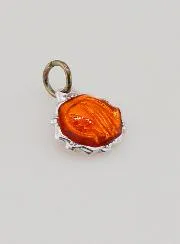 Virgin Mary Medal 0,8 cm - Orange