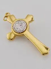 Saint Benedict Golden Cross