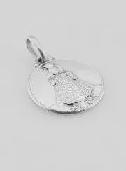 Baby Jesus of Prague Solid Silver Medal - 1,6 cm