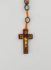 Our Lady of Miracles Wooden Rosary - 60cm