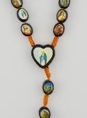 Our Lady of Miracles Wooden Rosary - 60cm