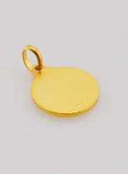 Holy Spirit Dove Gold Plated Medal - 1,4 cm