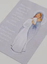 Baptism Card - Prayer of the Magnificat