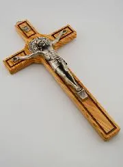 Saint Benedict Wood Cross - 30 cm