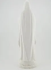 Our Lady of Lourdes with her Rosary Statue - 30 cm