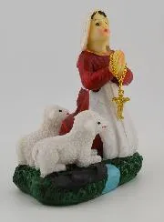 Saint Bernadette Soubirous Statue - 10 cm