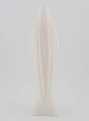 Our Lady of Lourdes Alabaster Statue - 16 cm