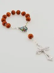 Wooden Decade Rosary Bracelet